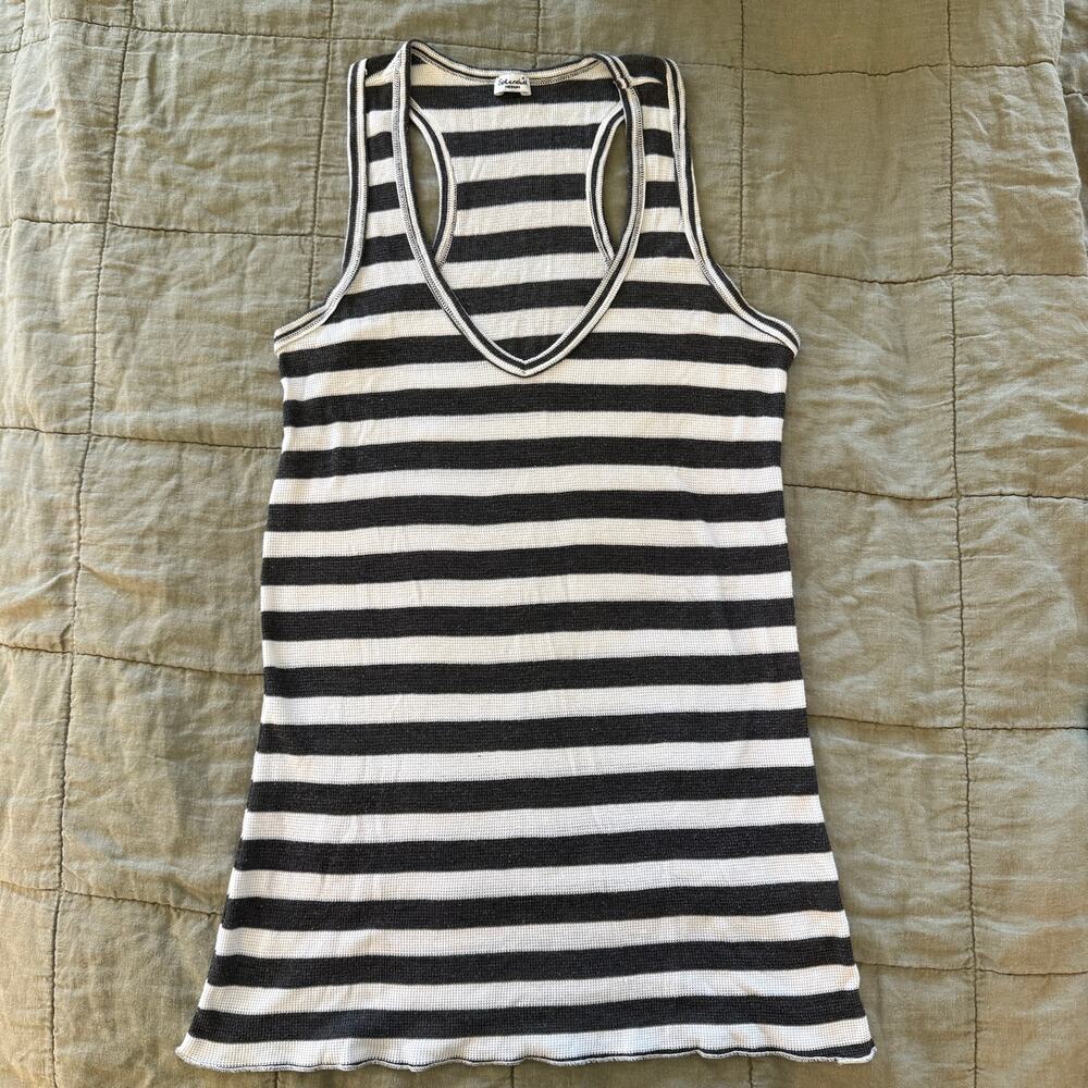 Splendid Striped Racerback Tank Top – Size Medium